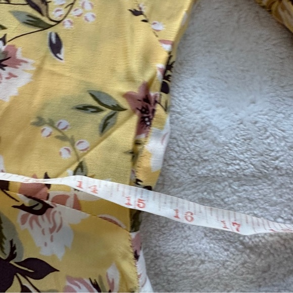NEW Faithfull The Brand Jeanette Dress Yellow Floral XS - Picture 7 of 12